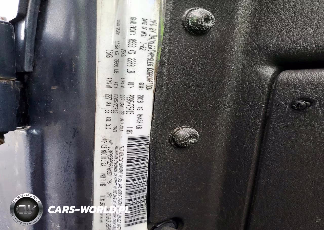 2002 Jeep Wrangler - Tj Se VIN:1J4FA29P62P740997 - 14