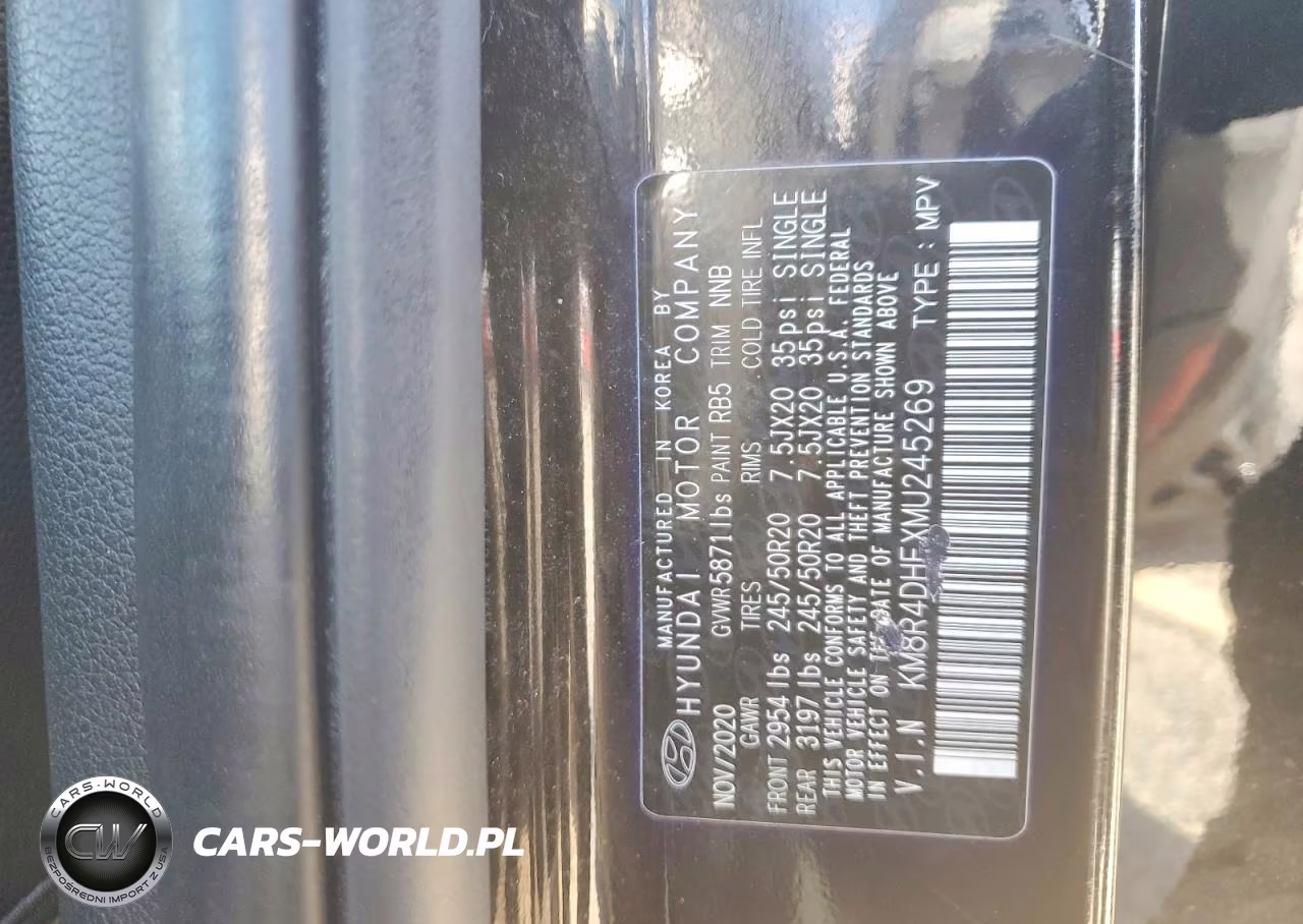 2021 Hyundai Palisade Sel VIN:KM8R4DHEXMU245269 - 13