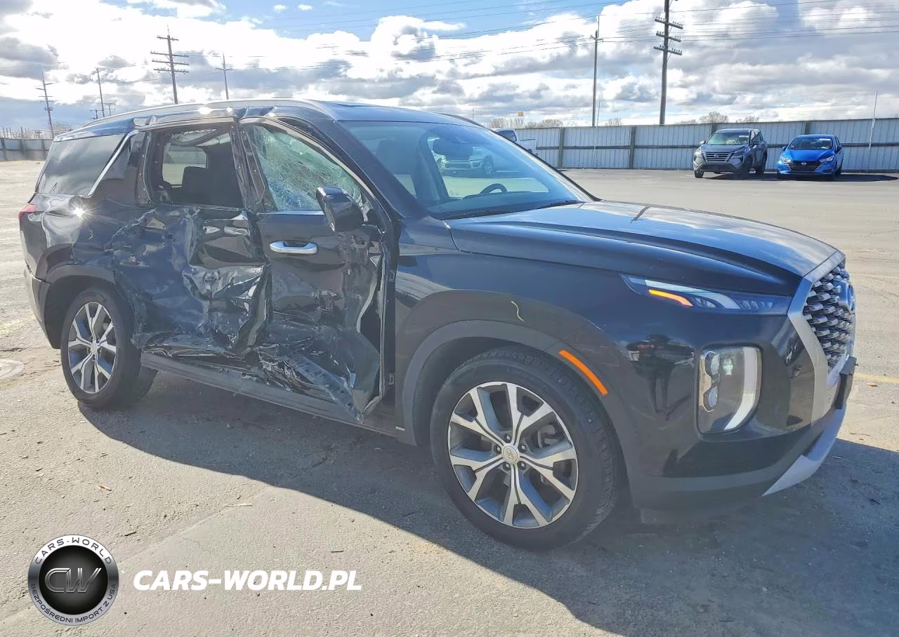 2021 Hyundai Palisade Sel VIN:KM8R4DHEXMU245269 - 4