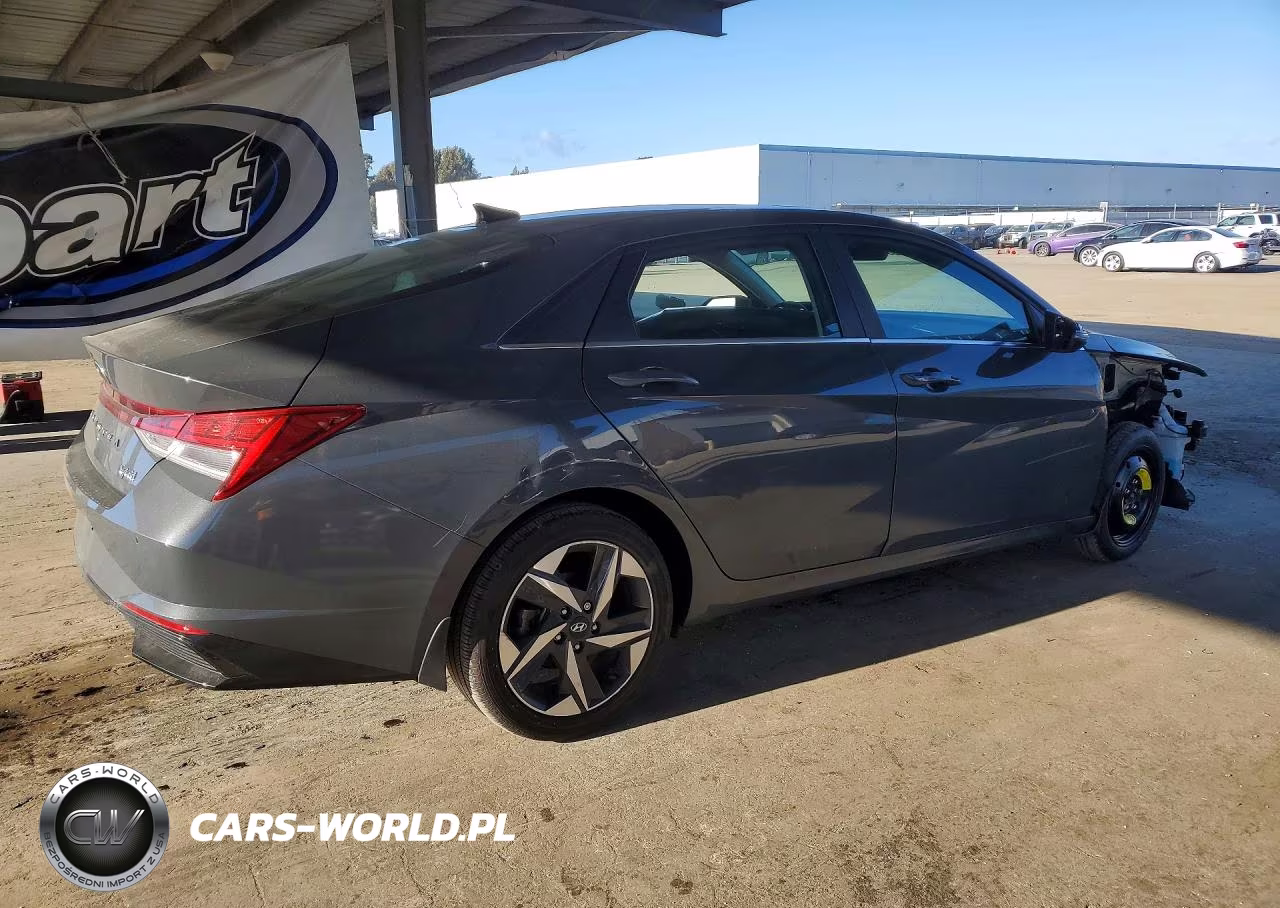 2023 Hyundai Elantra Hybrid Limited VIN:KMHLN4AJXPU078703 - 3