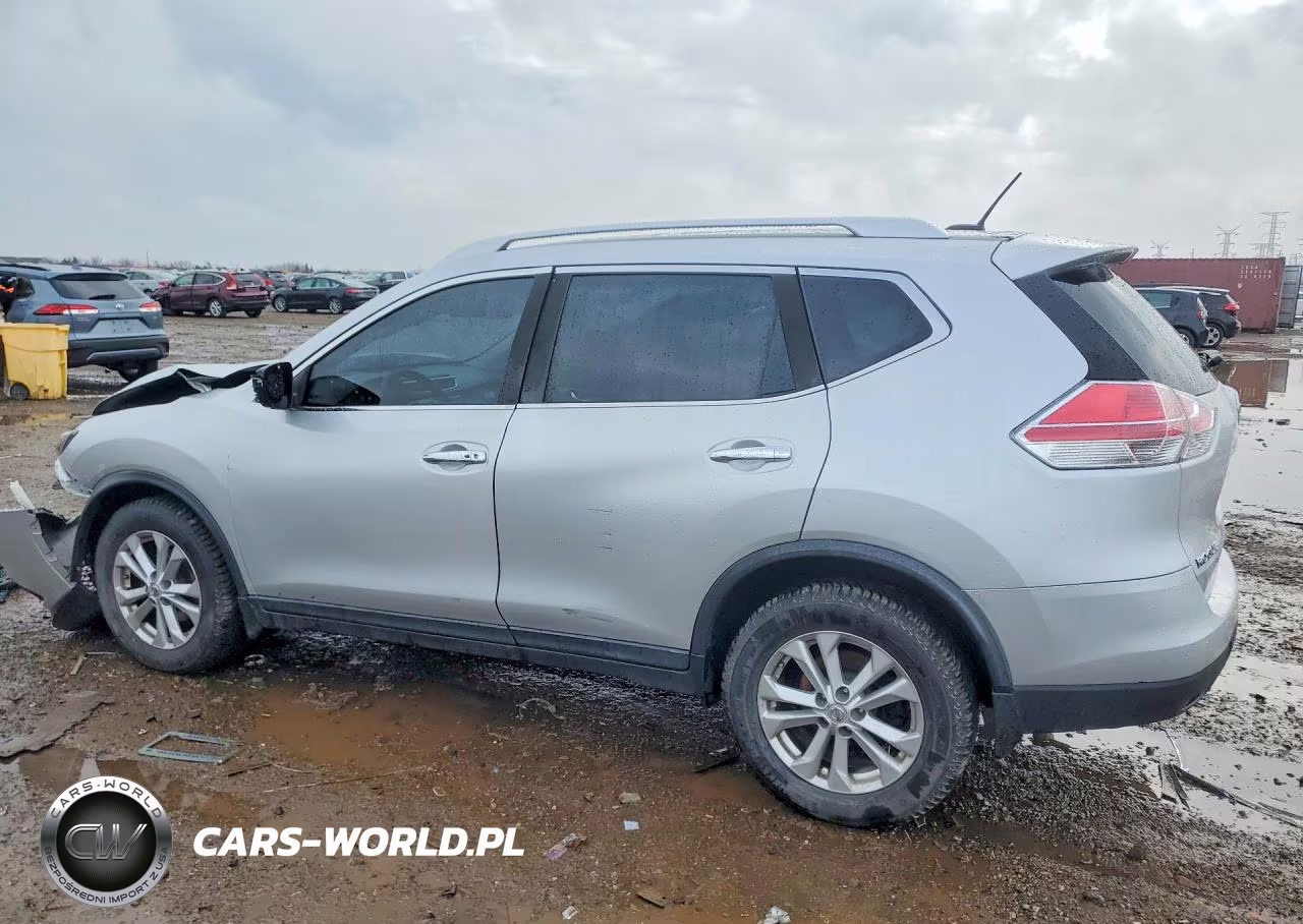 2016 Nissan Rogue Sv VIN:KNMAT2MV0GP637534 - 2