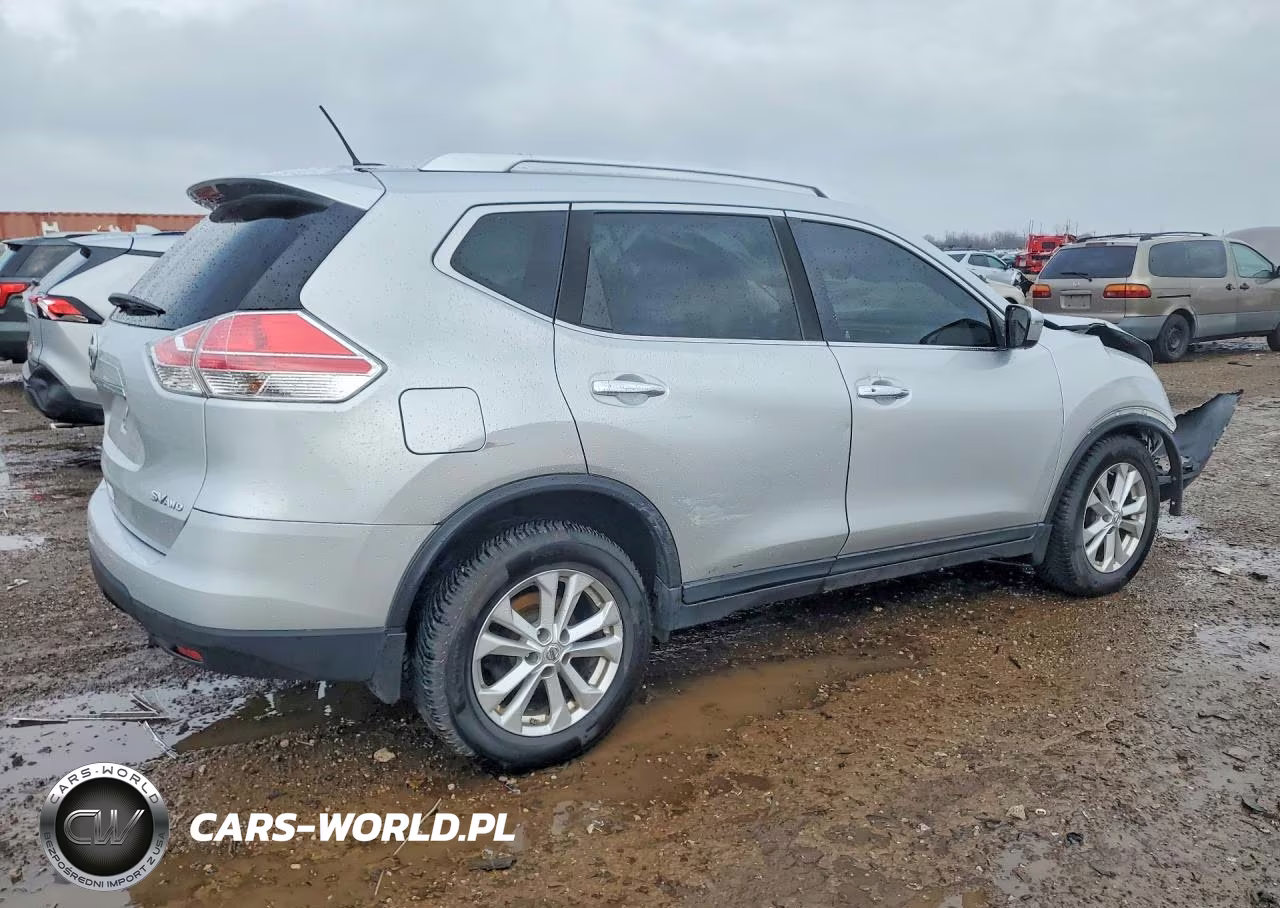 2016 Nissan Rogue Sv VIN:KNMAT2MV0GP637534 - 3