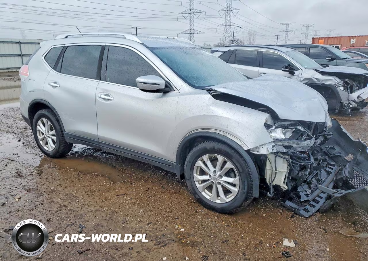 2016 Nissan Rogue Sv VIN:KNMAT2MV0GP637534 - 4