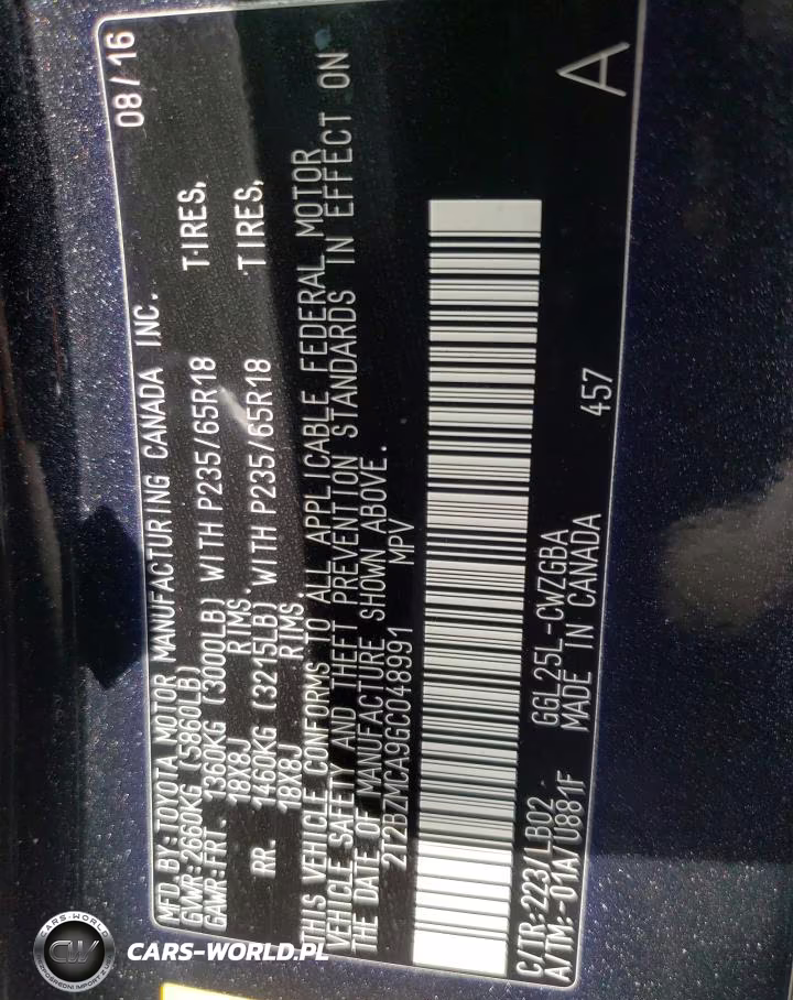 2016 Lexus Rx 350 Base VIN:2T2BZMCA9GC048991 - 14