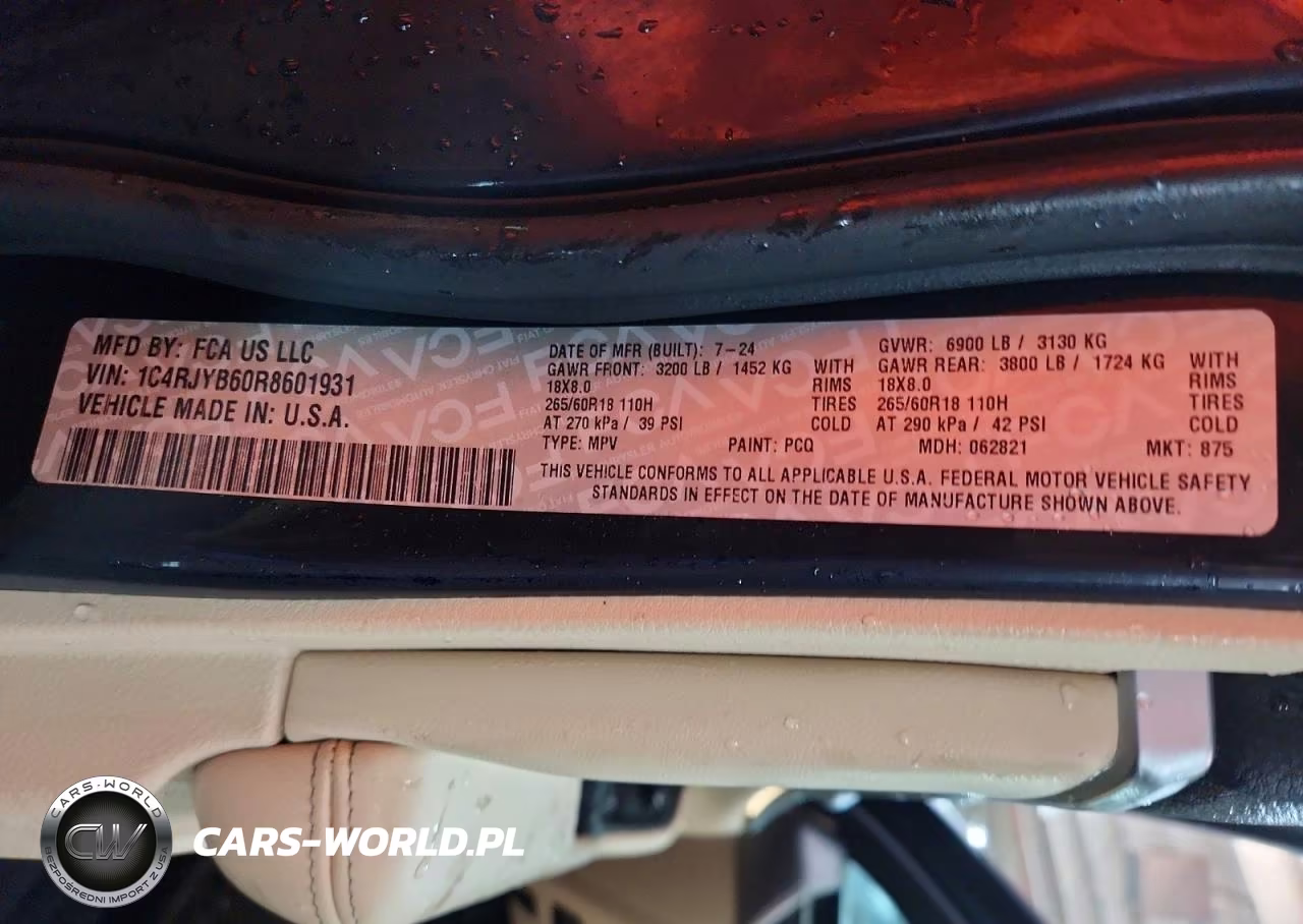 2024 Jeep Grand Cherokee Limited 4Xe VIN:1C4RJYB60R8601931 - 14