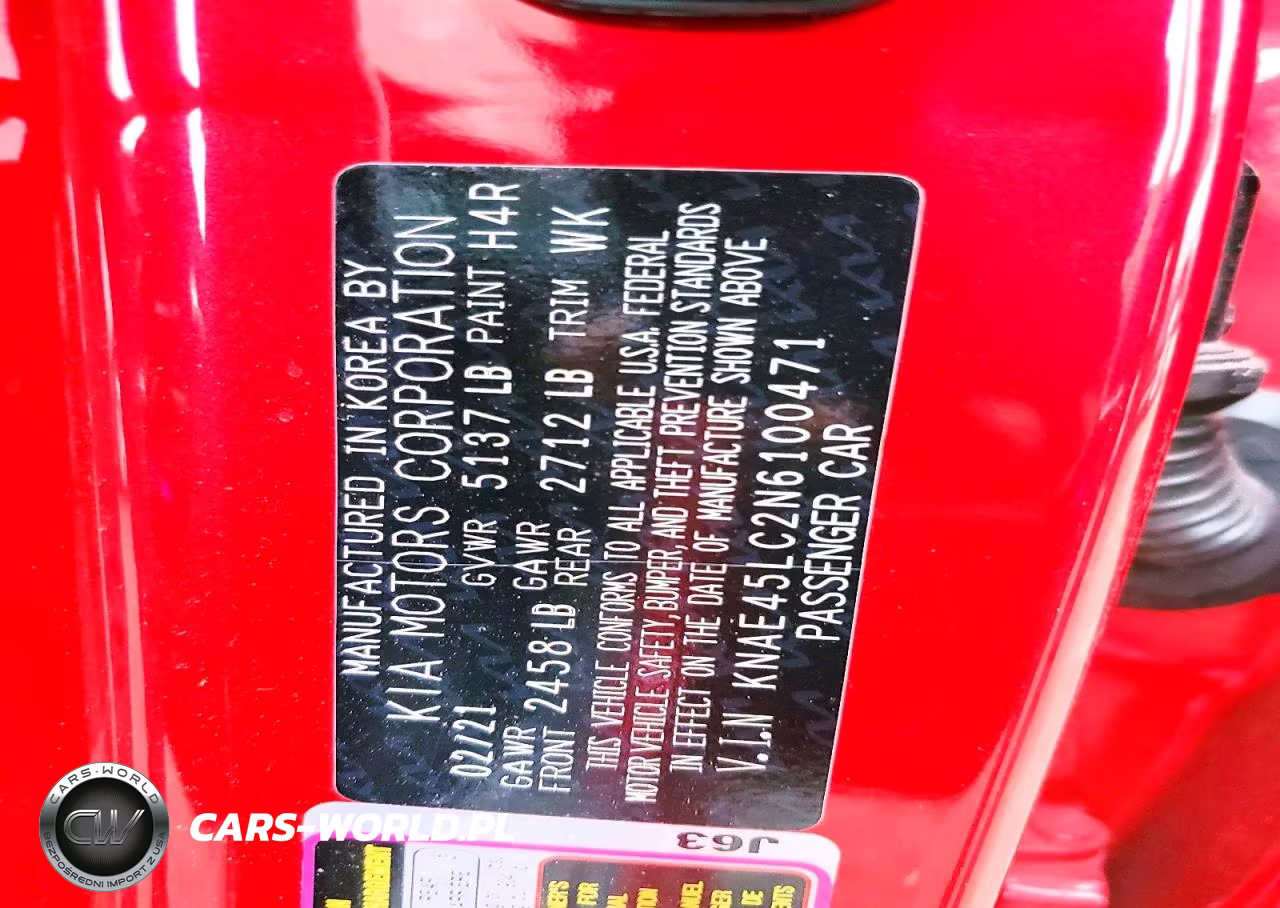2022 Kia Stinger Gt1 VIN:KNAE45LC2N6100471 - 12