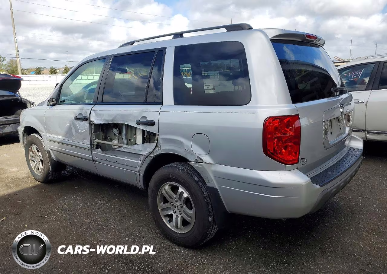 2004 Honda Pilot Ex VIN:2HKYF18484H512175 - 2