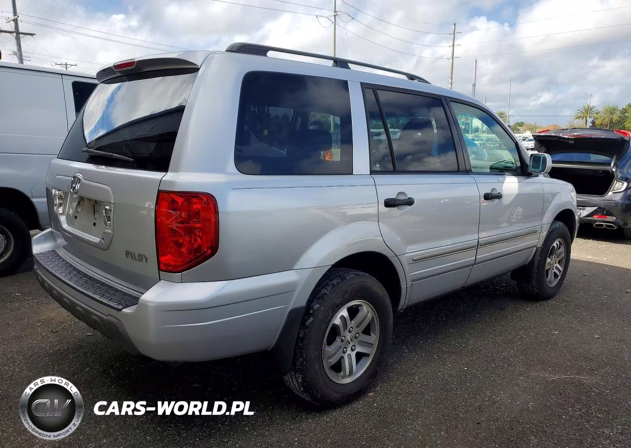 2004 Honda Pilot Ex VIN:2HKYF18484H512175 - 3