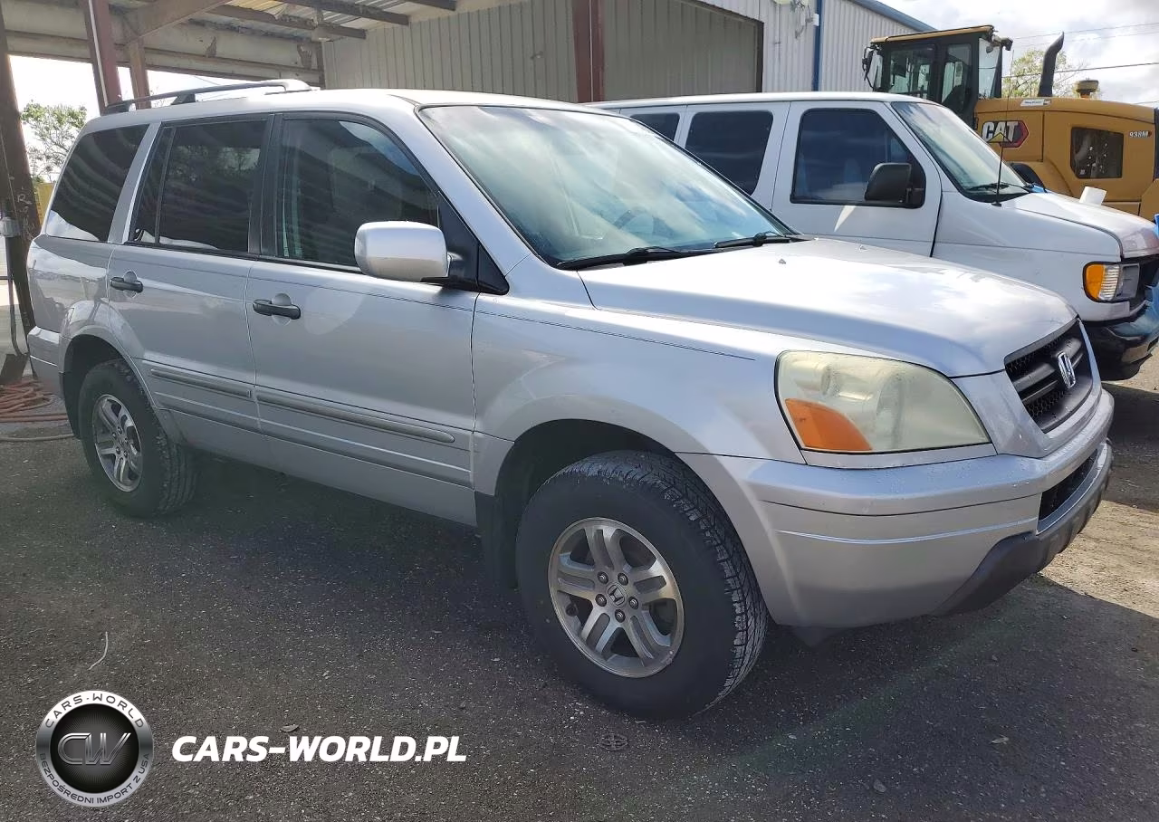 2004 Honda Pilot Ex VIN:2HKYF18484H512175 - 4