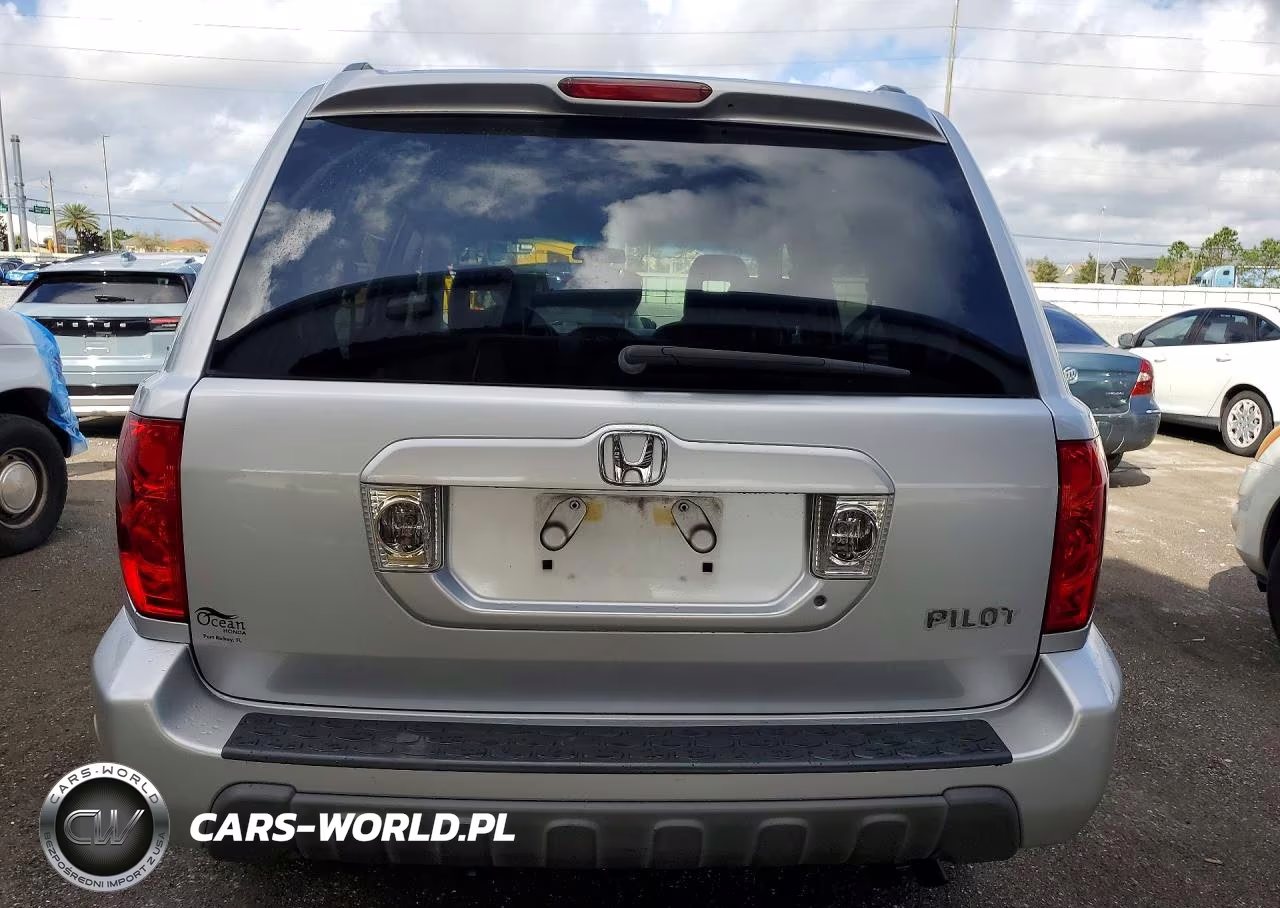 2004 Honda Pilot Ex VIN:2HKYF18484H512175 - 6