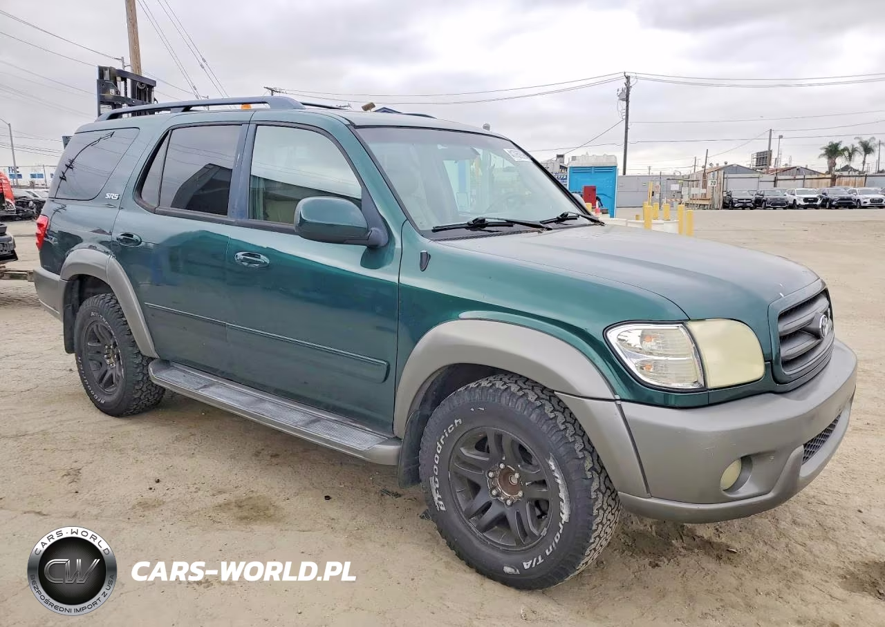 2003 Toyota Sequoia Sr5 VIN:5TDZT34A83S174936 - 4