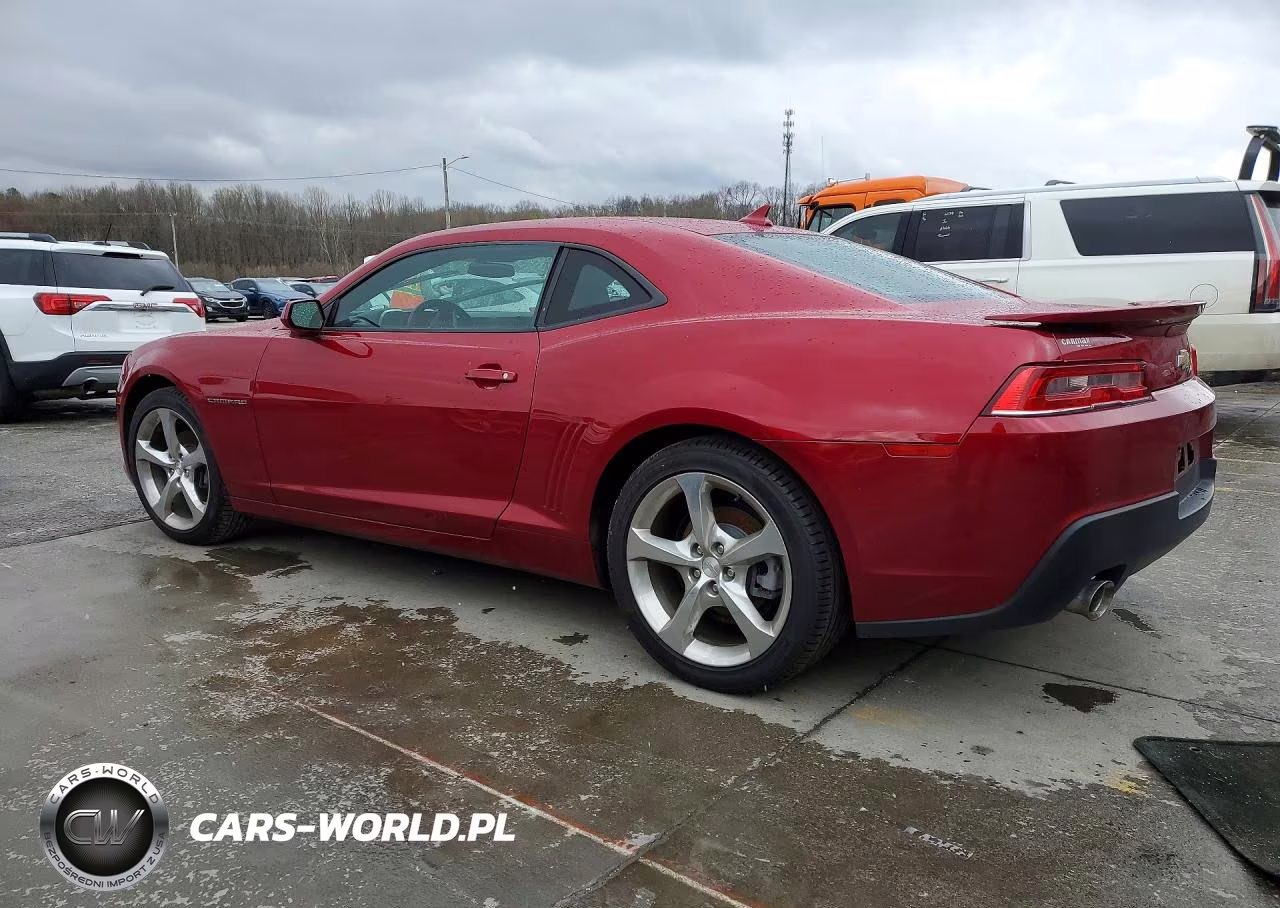 2014 Chevrolet Camaro Lt VIN:2G1FC1E39E9124820 - 2