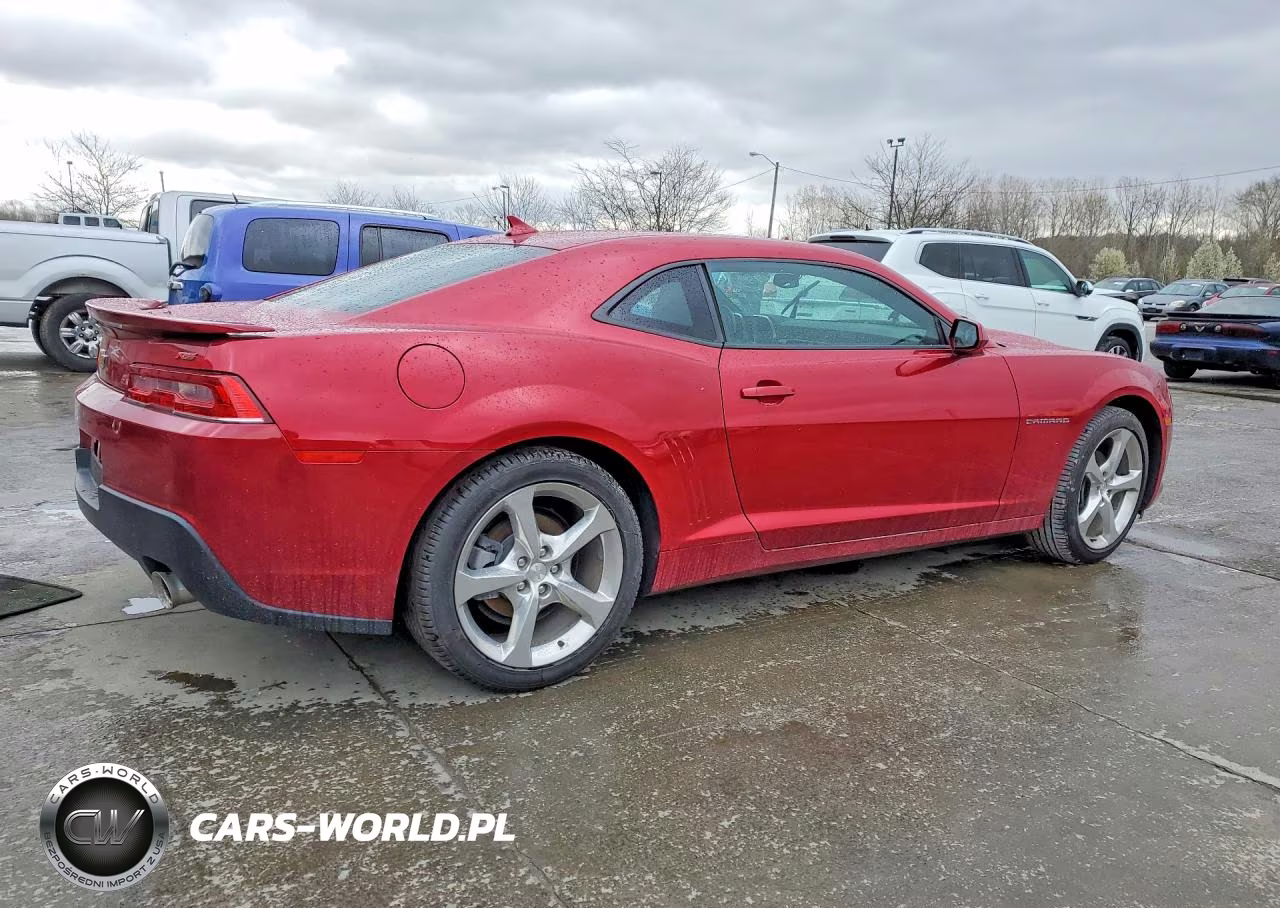 2014 Chevrolet Camaro Lt VIN:2G1FC1E39E9124820 - 3