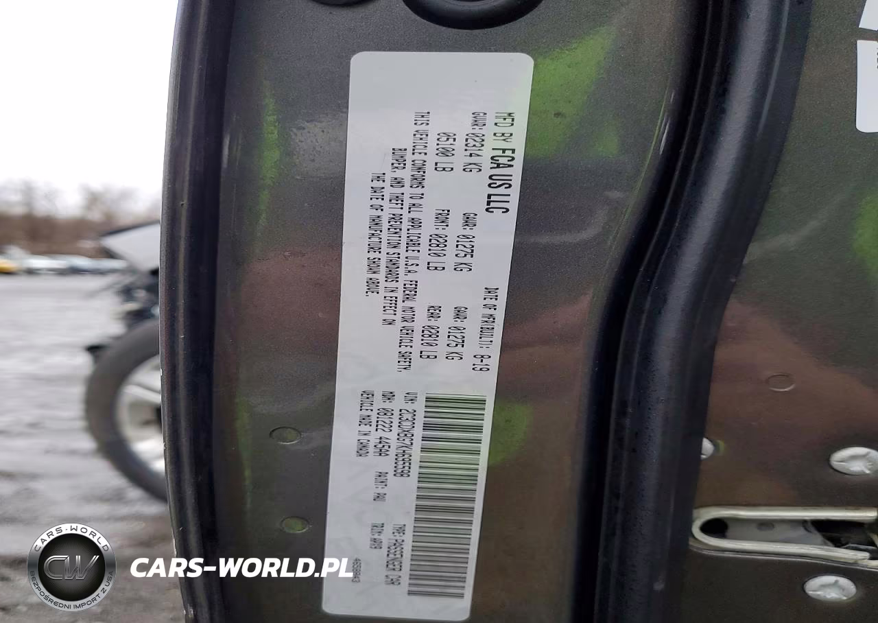 2019 Dodge Charger Sxt VIN:2C3CDXBG7KH695598 - 12