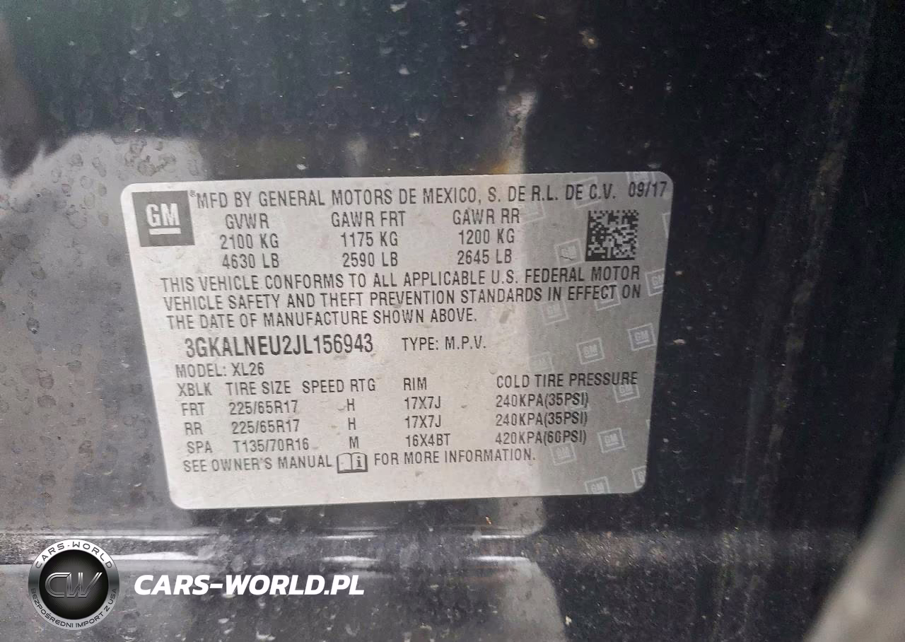2018 GMC Terrain Sle VIN:3GKALNEU2JL156943 - 14