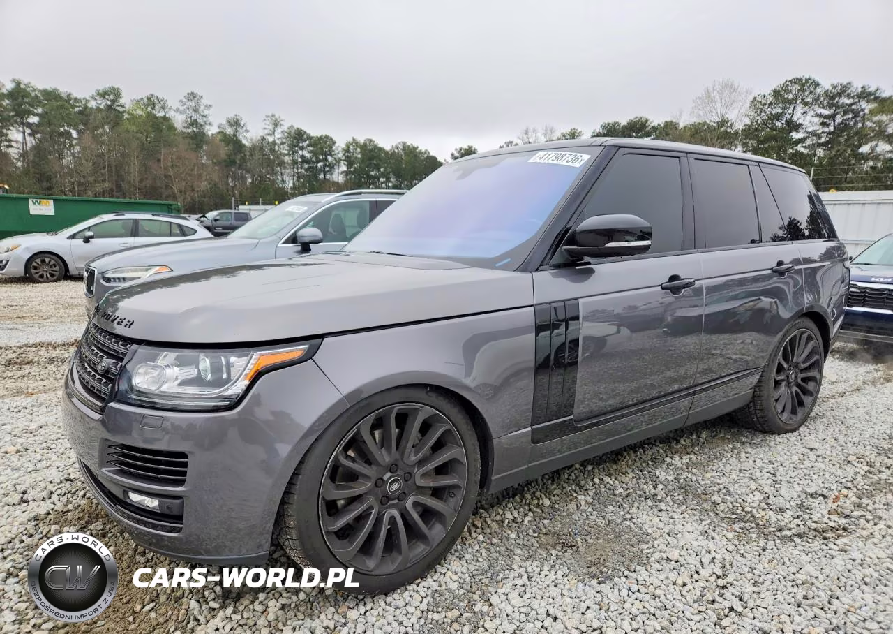 2016 Land Rover Range Rover Supercharged
