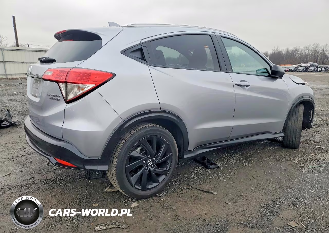 2022 Honda Hr-V Sport VIN:3CZRU6H11NM749772 - 3