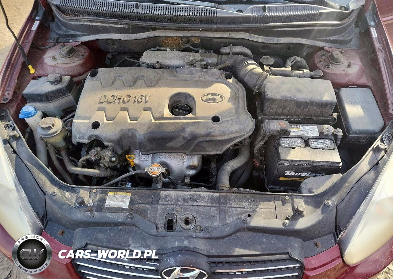 2008 Hyundai Accent Gls VIN:KMHCN46C18U235871 - 11