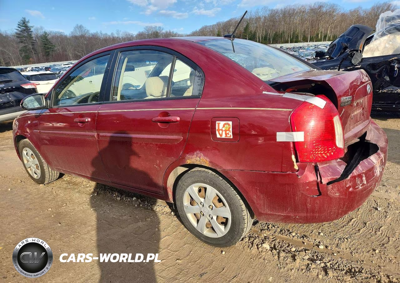 2008 Hyundai Accent Gls VIN:KMHCN46C18U235871 - 2