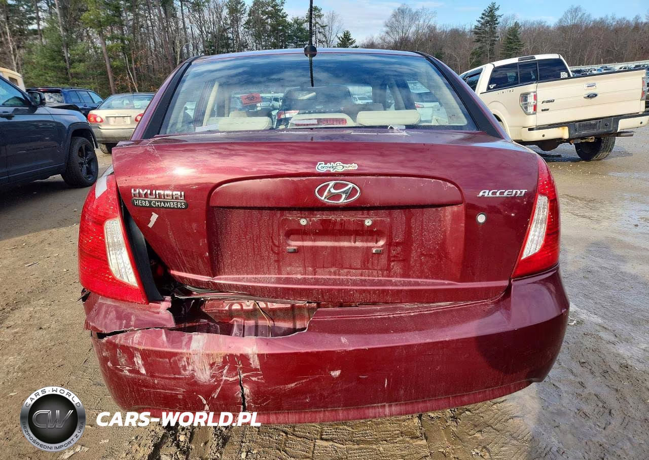 2008 Hyundai Accent Gls VIN:KMHCN46C18U235871 - 6