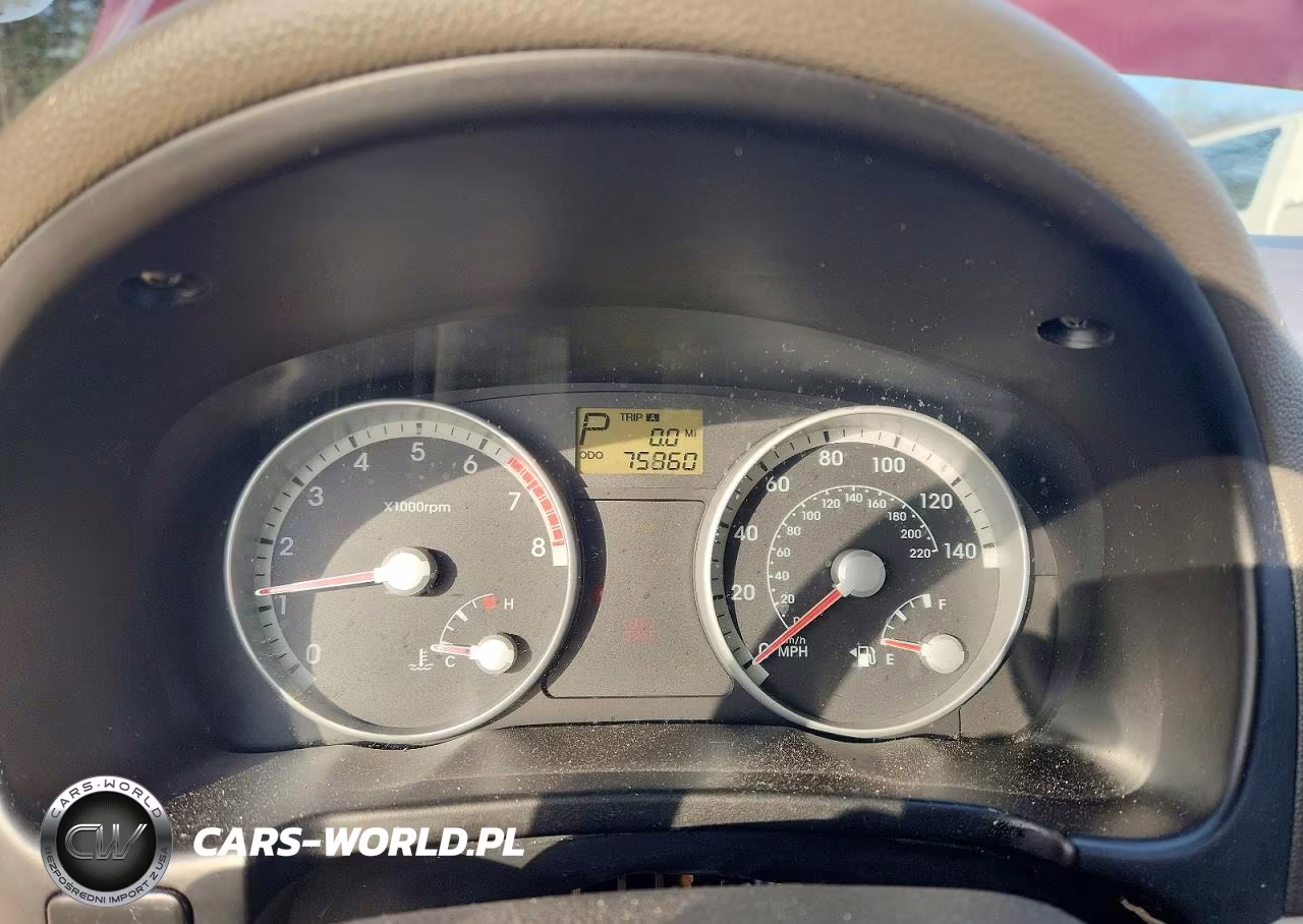 2008 Hyundai Accent Gls VIN:KMHCN46C18U235871 - 9
