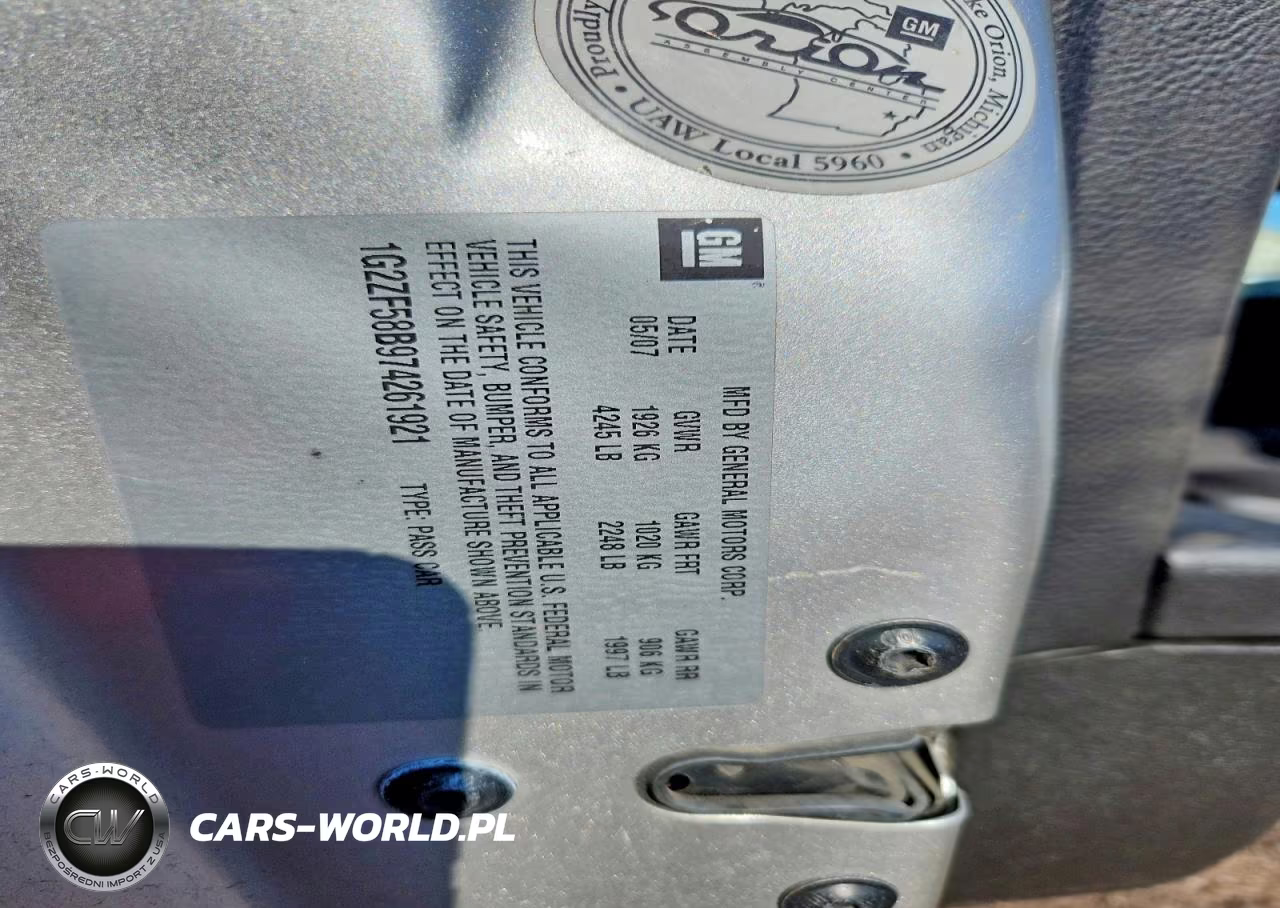 2007 Pontiac G6 Value Leader VIN:1G2ZF58B974261921 - 12