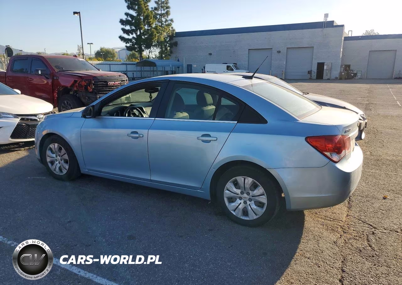 2012 Chev Cruze VIN:1G1PC5SH1C7191793 - 2