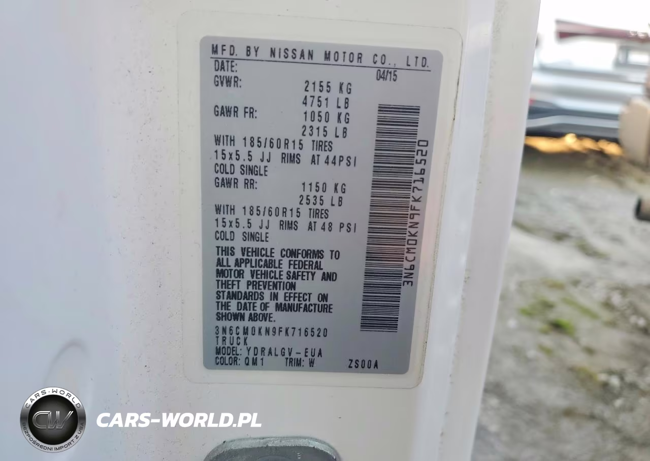 2015 Nissan Nv200 Sv VIN:3N6CM0KN9FK716520 - 13