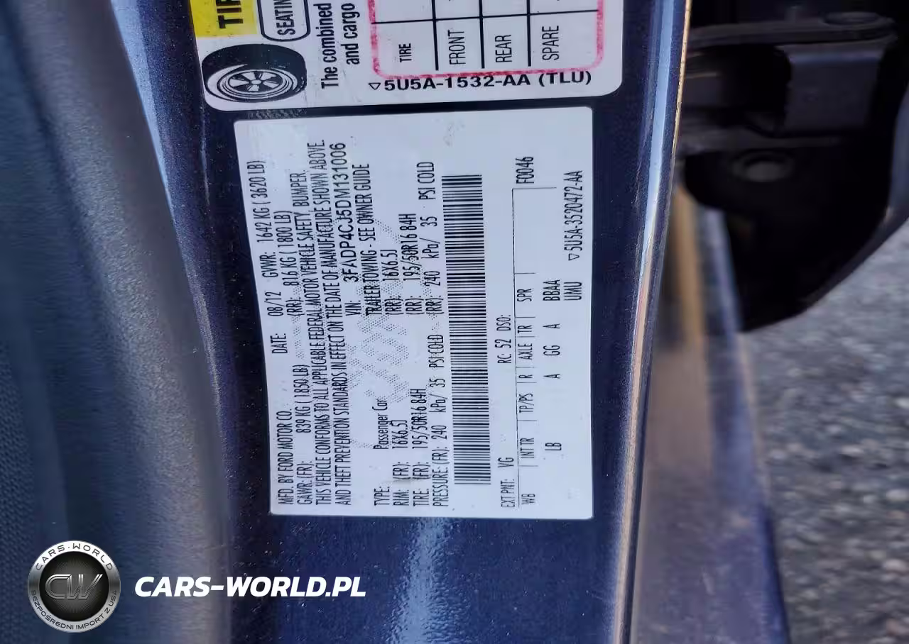 2013 Ford Fiesta Titanium VIN:3FADP4CJ5DM131006 - 12