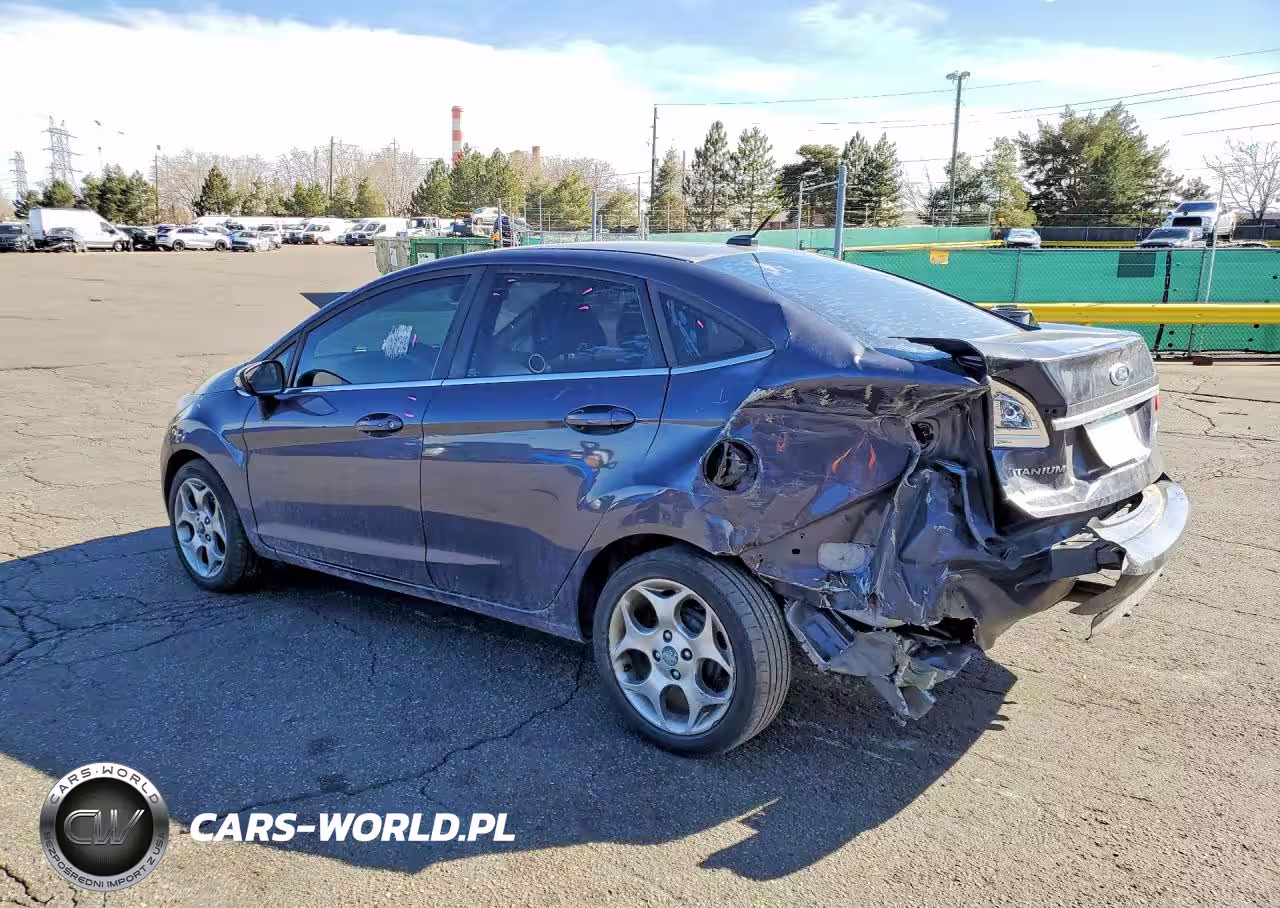 2013 Ford Fiesta Titanium VIN:3FADP4CJ5DM131006 - 2