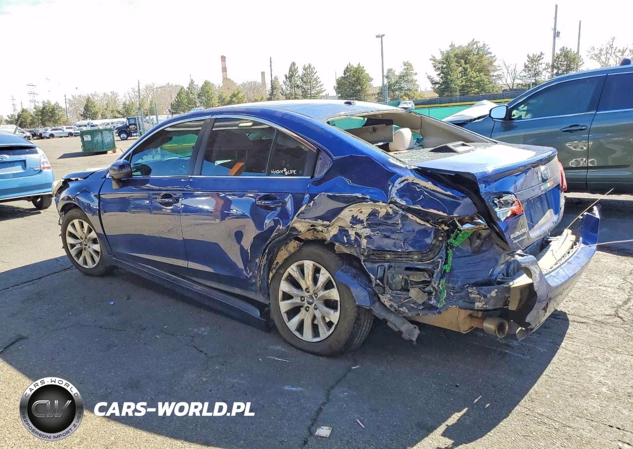 2015 Subaru Legacy 2.5I Premium VIN:4S3BNAC61F3067617 - 2