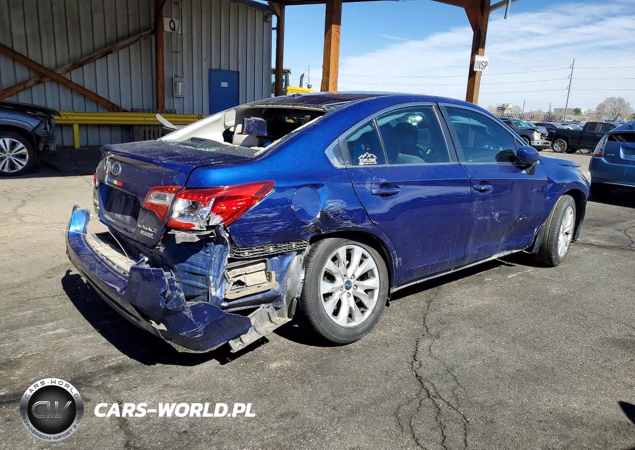 2015 Subaru Legacy 2.5I Premium VIN:4S3BNAC61F3067617 - 3