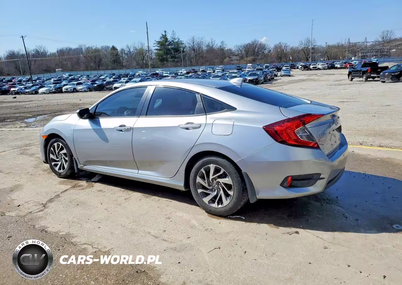2018 Honda Civic Ex VIN:19XFC2F77JE024287 - 2