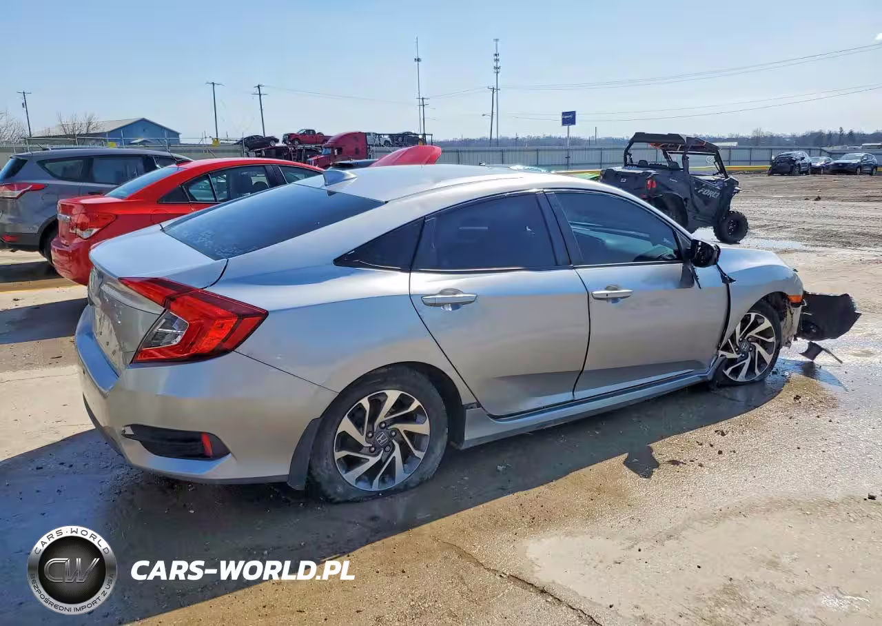 2018 Honda Civic Ex VIN:19XFC2F77JE024287 - 3
