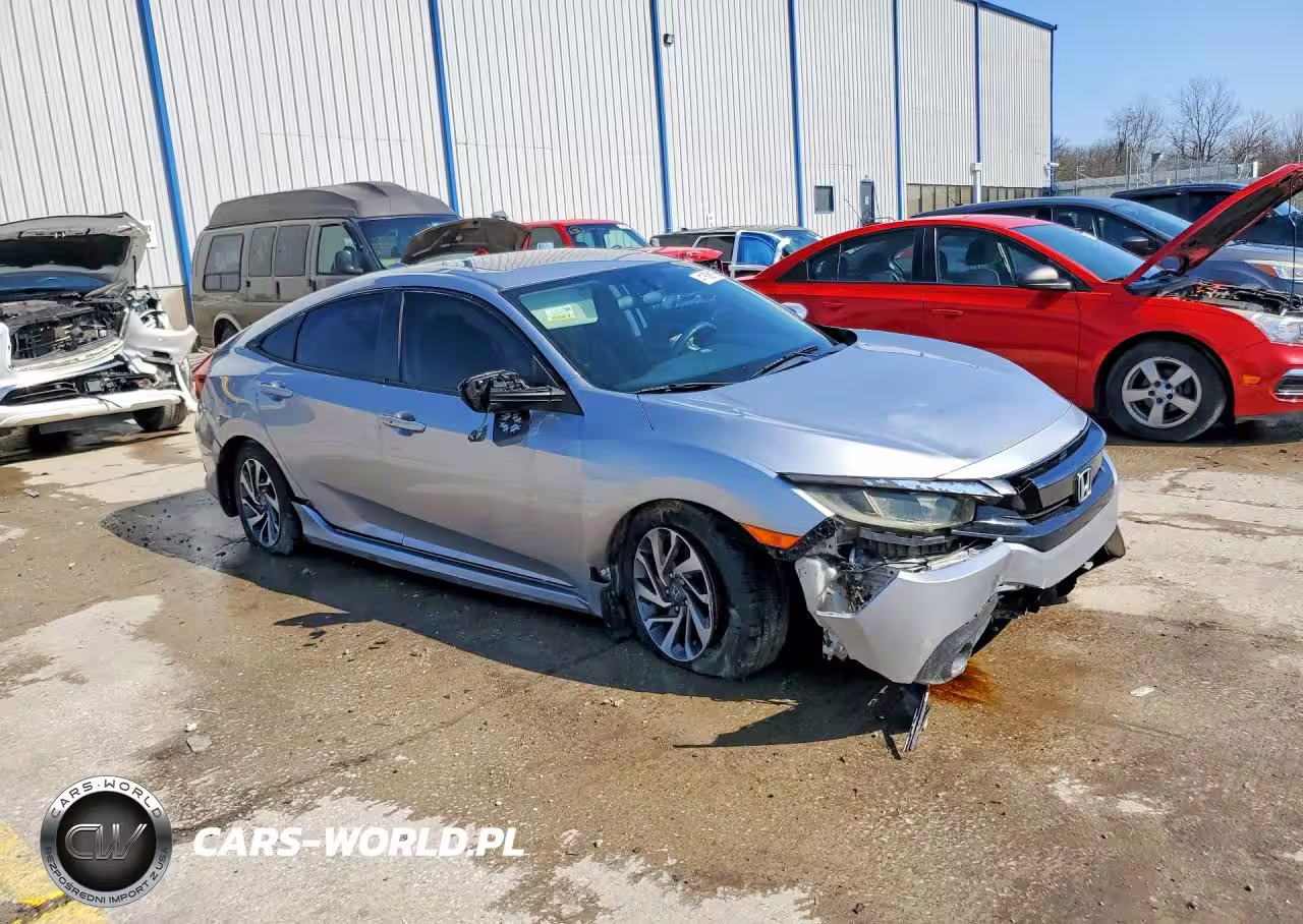 2018 Honda Civic Ex VIN:19XFC2F77JE024287 - 4