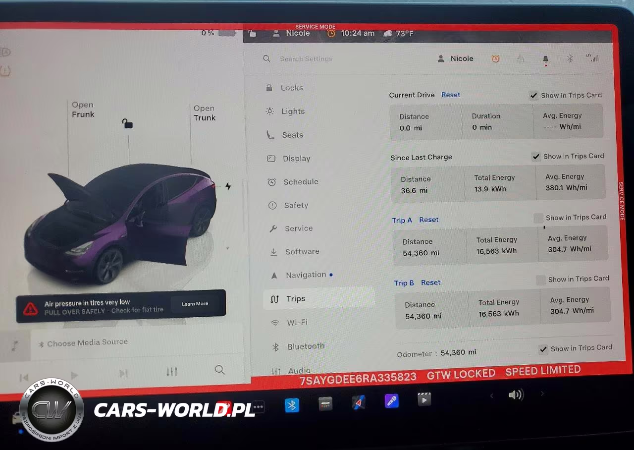 2024 Tesla Model Y VIN:7SAYGDEE6RA335823 - 9