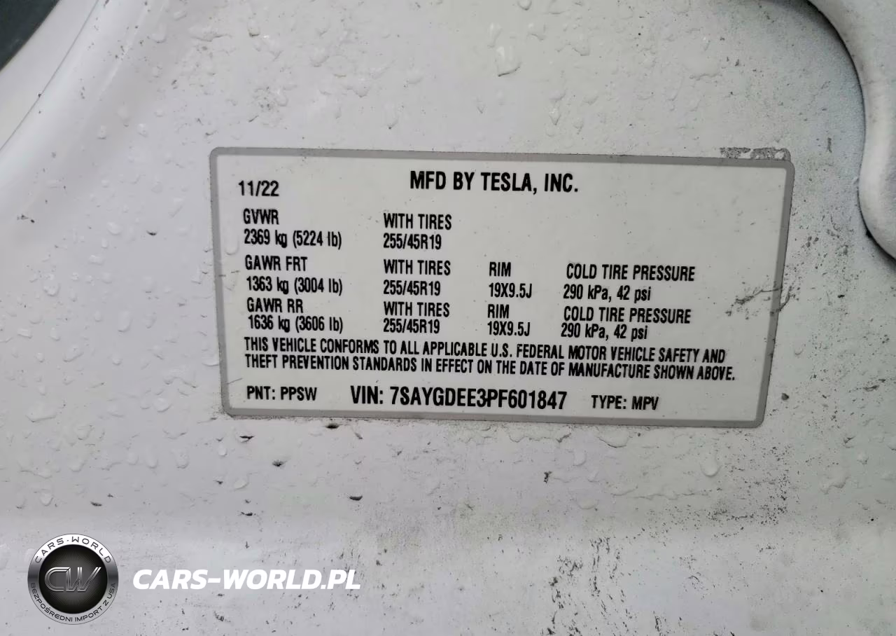 2023 Tesla Model Y VIN:7SAYGDEE3PF601847 - 13
