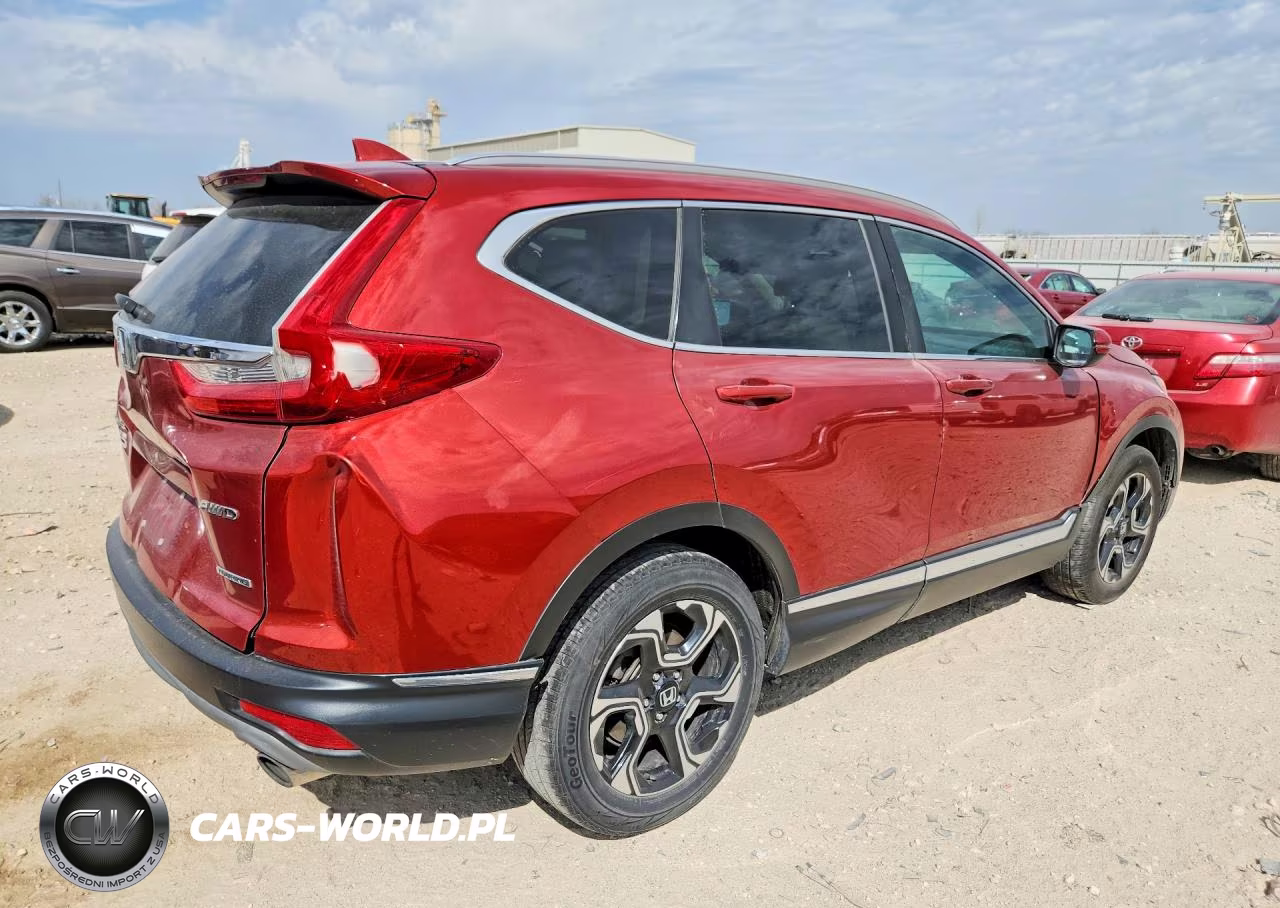 2017 Honda Cr-V Touring VIN:5J6RW2H92HL074187 - 3