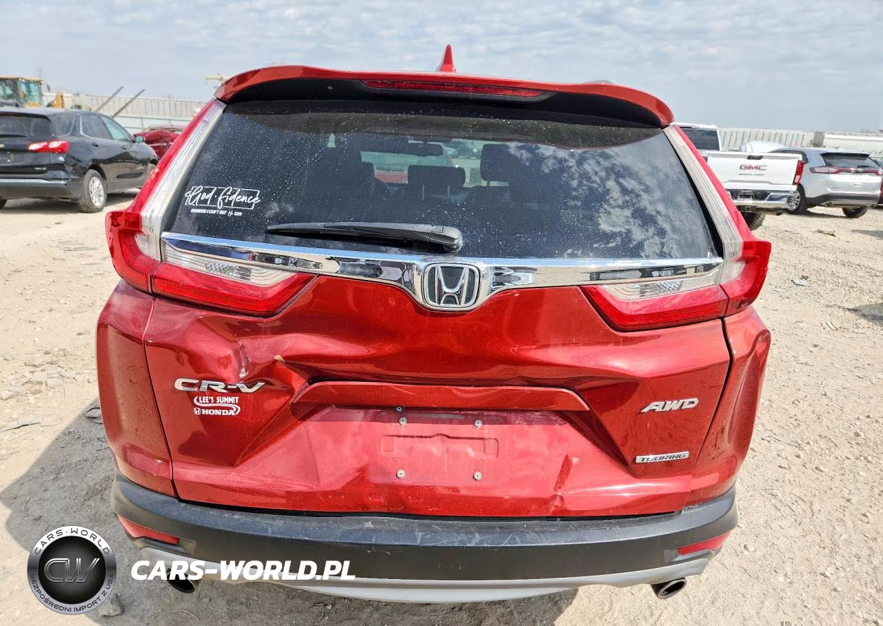 2017 Honda Cr-V Touring VIN:5J6RW2H92HL074187 - 6