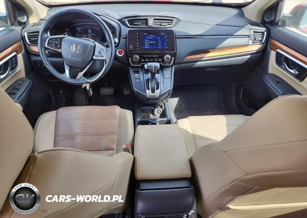 2017 Honda Cr-V Touring VIN:5J6RW2H92HL074187 - 8