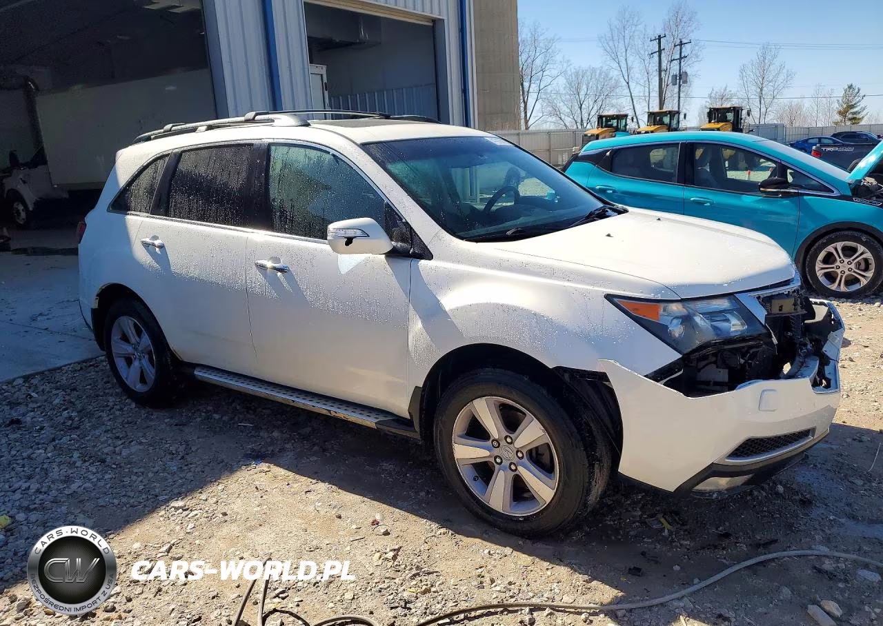 2013 Acura Mdx Advance VIN:2HNYD2H62DH001948 - 4