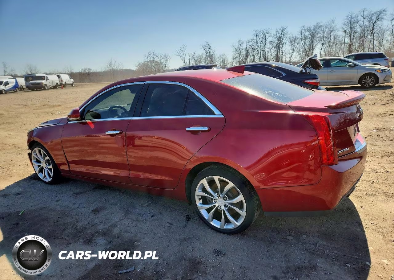 2015 Cadillac Ats Luxury VIN:1G6AH5S32F0138409 - 2