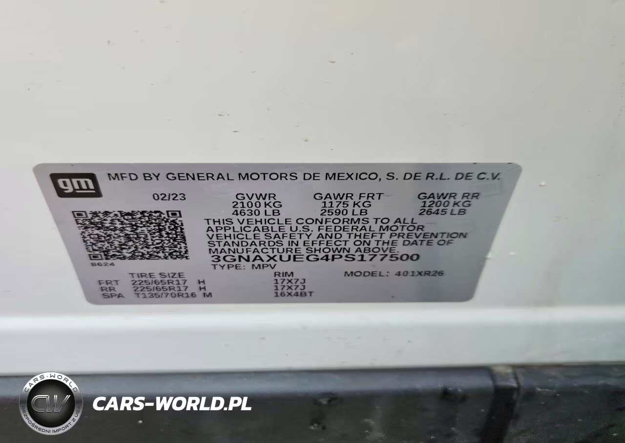2023 Chevrolet Equinox Lt VIN:3GNAXUEG4PS177500 - 12