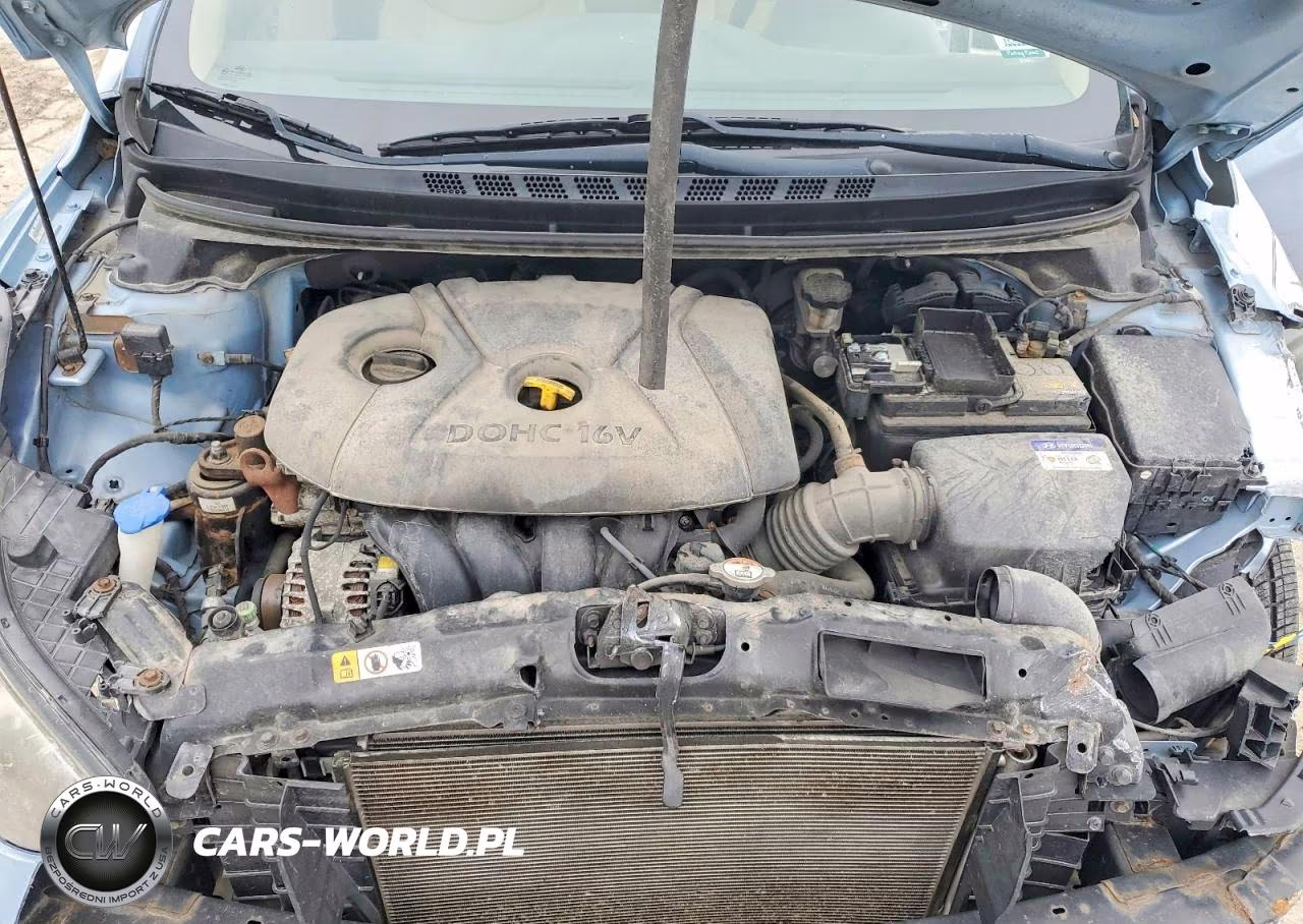 2012 Hyundai Elantra Gls VIN:KMHDH4AE5CU446519 - 11