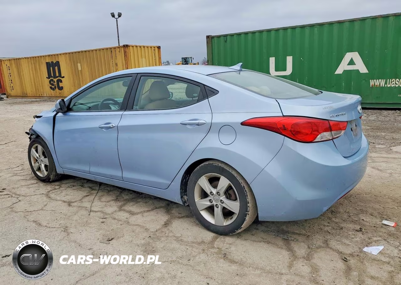 2012 Hyundai Elantra Gls VIN:KMHDH4AE5CU446519 - 2
