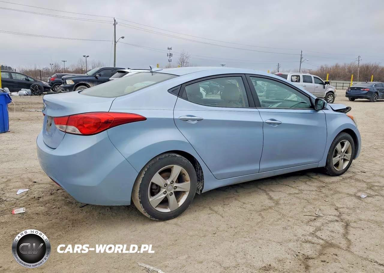 2012 Hyundai Elantra Gls VIN:KMHDH4AE5CU446519 - 3