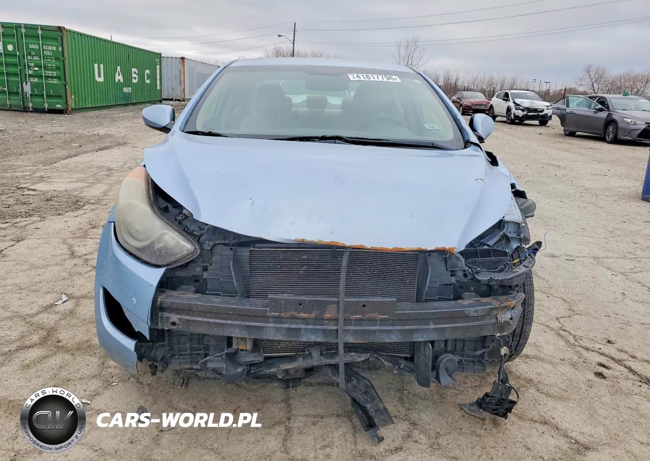 2012 Hyundai Elantra Gls VIN:KMHDH4AE5CU446519 - 5