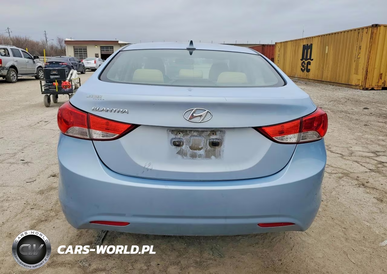2012 Hyundai Elantra Gls VIN:KMHDH4AE5CU446519 - 6