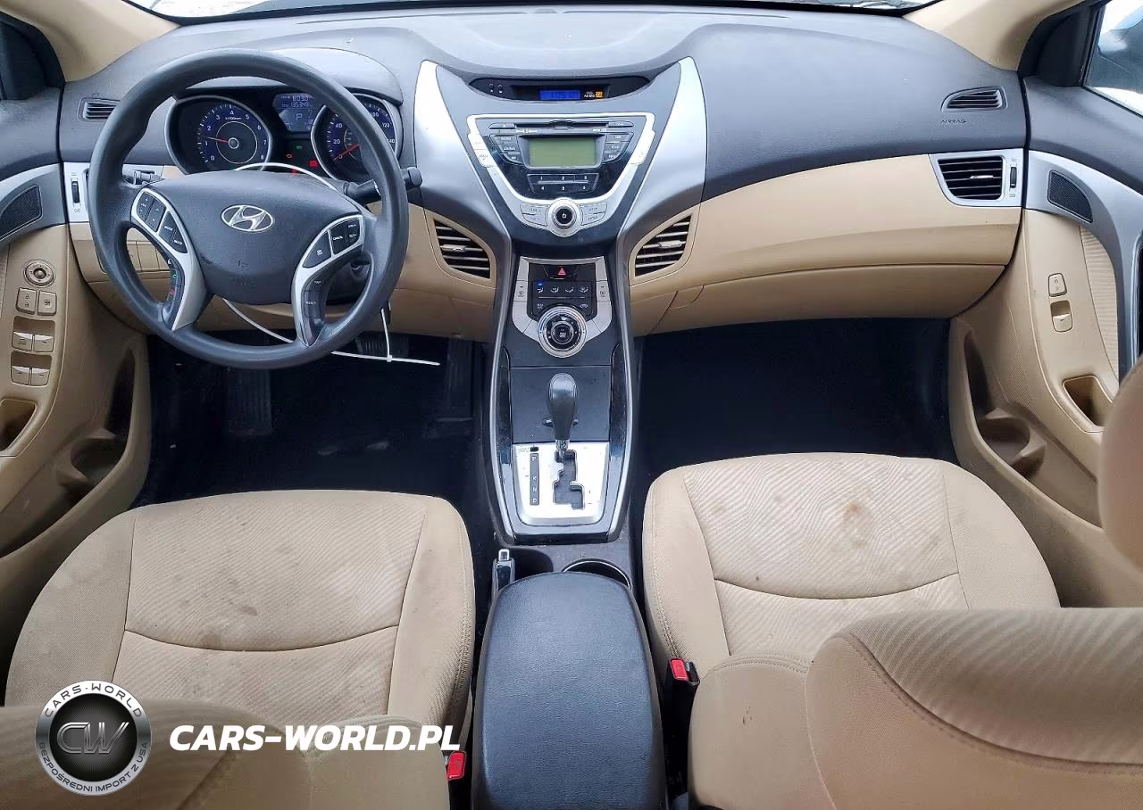 2012 Hyundai Elantra Gls VIN:KMHDH4AE5CU446519 - 8