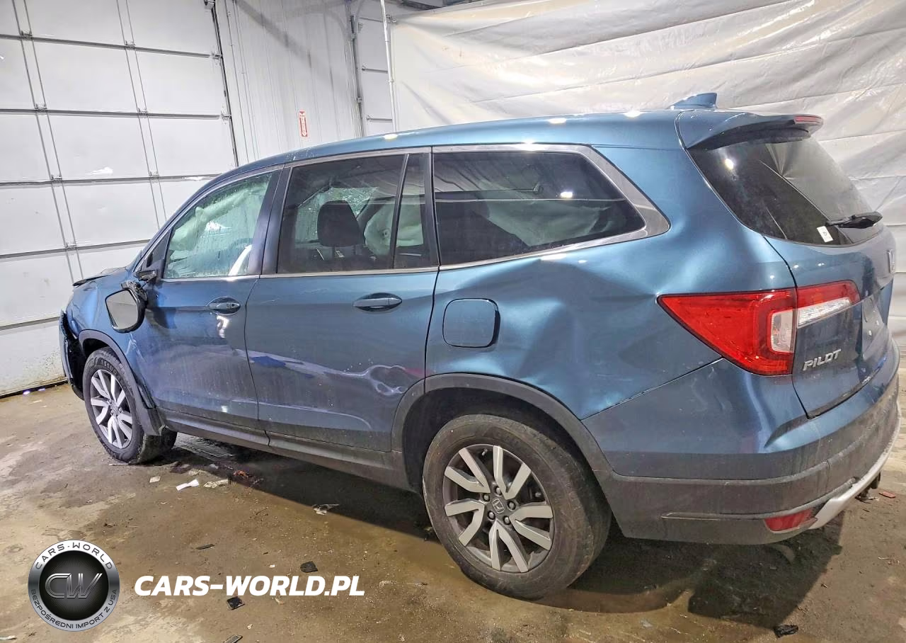 2019 Honda Pilot Exl VIN:5FNYF6H56KB075388 - 2
